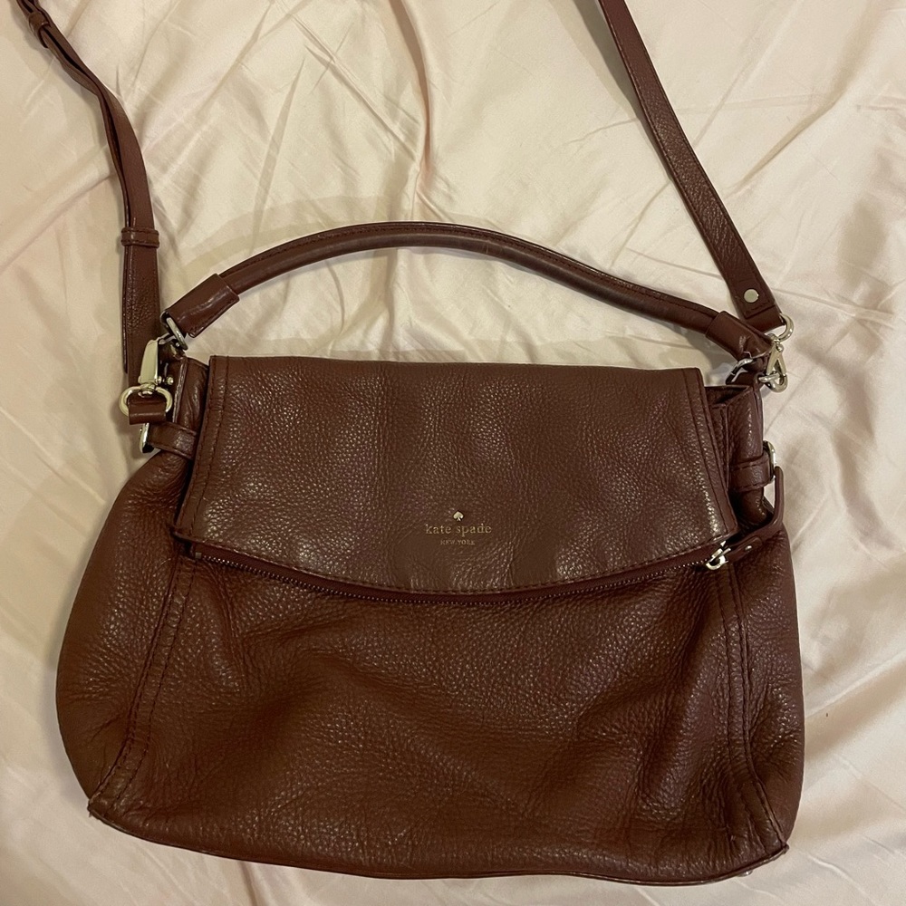 Brown Leather Kate Spade Purse